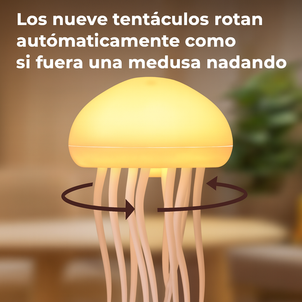 Lampara de Medusa Anti Estrés